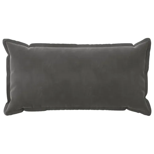 Presvlaka za jastuk 6 pcs HOUTEN Tamnosiva 40 x 70 cm Baršun - Tamnosiva 40 x 70 cm 6 Cijena