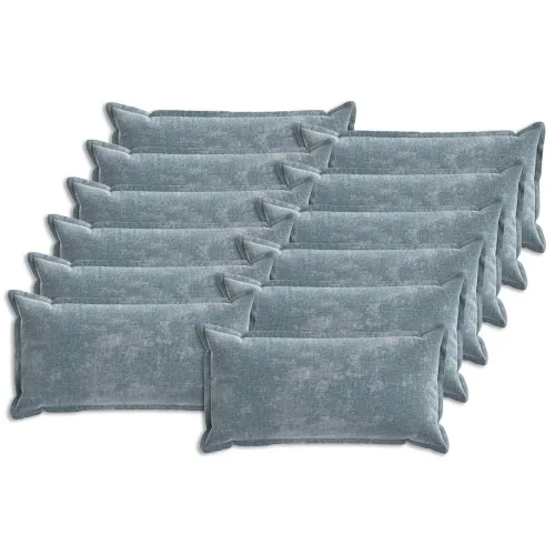 Presvlaka za jastuk 12 kom. HOUTEN Svjetloplava 40 x 80 cm - Svjetloplava 40 x 80 cm 12 Cijena
