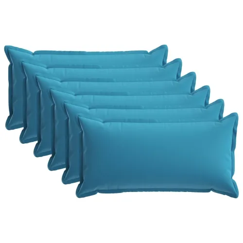 Presvlaka za jastuk 6 kom. HOUTEN Svjetloplava 40 x 80 cm - Svjetloplava 40 x 80 cm 6 Cijena