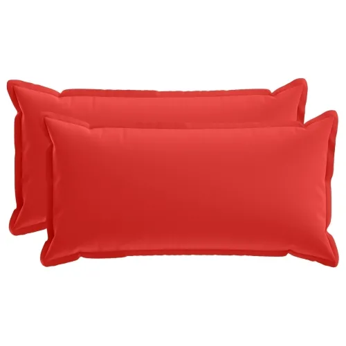 Presvlaka za jastuk 2 kom. HOUTEN Crvena 40 x 80 cm Poliester - Crvena 40 x 80 cm 2 Cijena