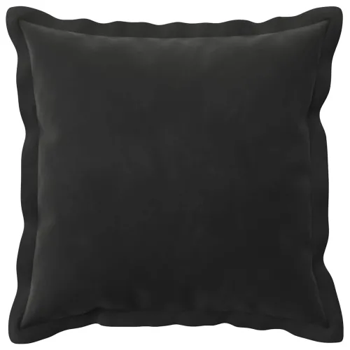 Presvlaka za jastuk 2 pcs HOUTEN Crna 45 x 45 cm Baršun - Crna 45 x 45 cm 2 Cijena