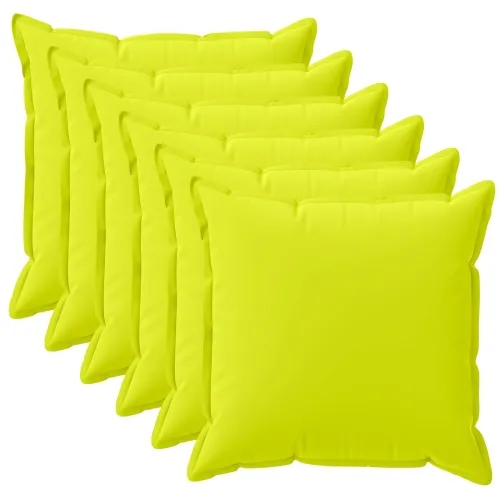 Presvlaka za jastuk 6 kom. HOUTEN Svijetlo zelena. 45 x 45 cm - Svjetlozelena 45 x 45 cm 6 Cijena