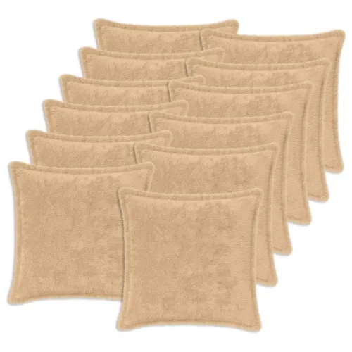 Presvlaka za jastuk 12 kom. HOUTEN Krem 45 x 45 cm - Krem 45 x 45 cm 12 Cijena