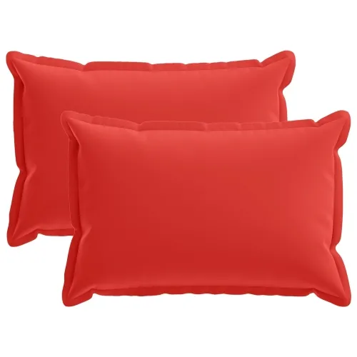 Presvlaka za jastuk 2 kom. HOUTEN Crvena 50 x 70 cm Poliester - Crvena 50 x 70 cm 2 Cijena