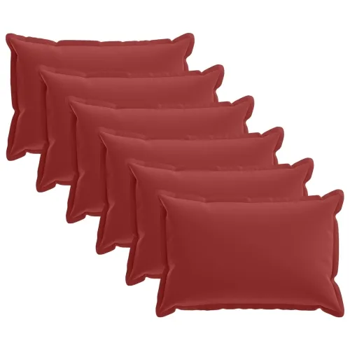 Presvlaka za jastuk 6 kom. HOUTEN Vinska crvena 50 x 75 cm - boja crnog vina 50 x 75 cm 6 Cijena
