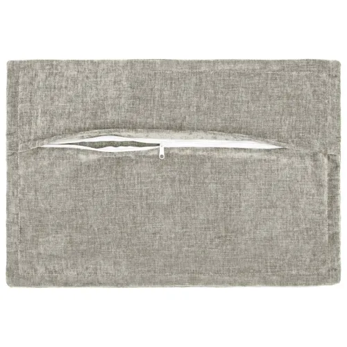 Presvlaka za jastuk 6 kom. HOUTEN Svjetlosiva 50 x 80 cm - Svjetlosiva 50 x 80 cm 6 Cijena