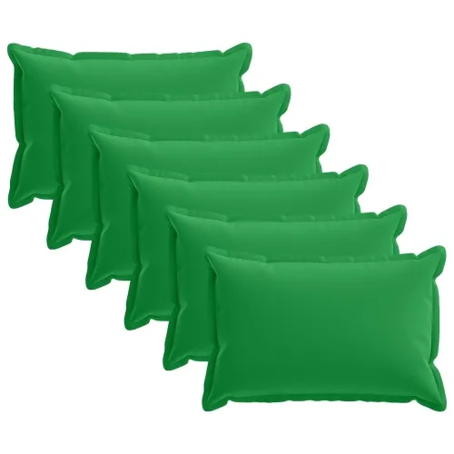 Presvlaka za jastuk 6 kom. HOUTEN Zelena 50 x 80 cm Poliester - Zelena 50 x 80 cm 6 Cijena