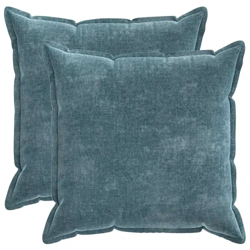 Presvlaka za jastuk 2 kom. HOUTEN Plava 60 x 60 cm - Plava 60 x 60 cm 2 Cijena