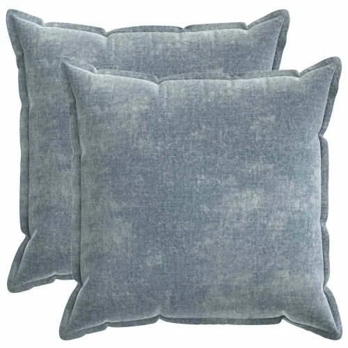 Presvlaka za jastuk 2 kom. HOUTEN Svjetloplava 80 x 80 cm - Svjetloplava 80 x 80 cm 2 Cijena