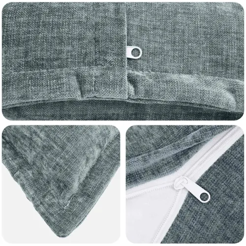 Presvlaka za jastuk 2 kom. HOUTEN Svjetloplava 80 x 80 cm - Svjetloplava 80 x 80 cm 2 Cijena