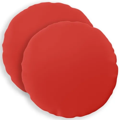 Presvlaka za jastuk 2 pcs HEERLEN Crvena Ø 30 cm Poliester - Crvena Ø 30 cm 2 Cijena