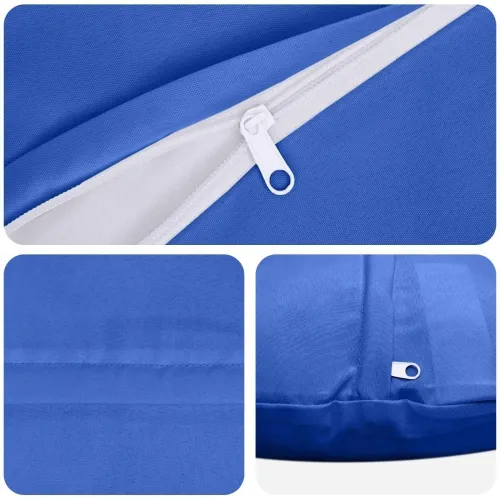 Presvlaka za jastuk 6 pcs HEERLEN Kraljevsko plava Ø 40 cm - Kraljevski plava Ø 40 cm 6 Cijena