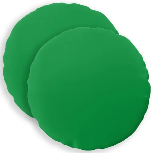 Presvlaka za jastuk 2 pcs HEERLEN Zelena Ø 40 cm Poliester - Zelena Ø 40 cm 2 Cijena