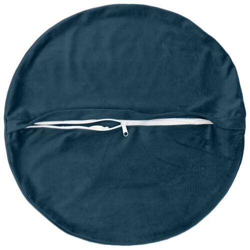 Presvlaka za jastuk 2 pcs HEERLEN Plava Ø 50 cm Baršun - Plava Ø 50 cm 2 Cijena