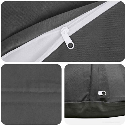 Presvlaka za jastuk 2 pcs HEERLEN Antracit Ø 50 cm Poliester - Antracit Ø 50 cm 2 Cijena