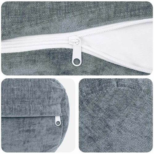 Presvlaka za jastuk 6 kom. HEERLEN Svjetloplava Ø 15 x 40 cm - Svjetloplava Ø 15 x 40 cm 6 Cijena