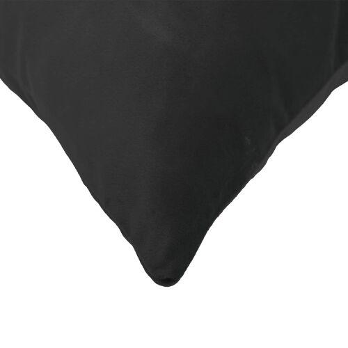 Jastuk s jastukom HEERLEN 2 kom. Crna Baršun - Crna 40 x 145 cm 2 Cijena