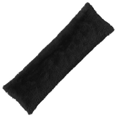 Jastuk s jastukom HEERLEN 2 kom. Crna PV flis - Crna 40 x 145 cm 2 Cijena