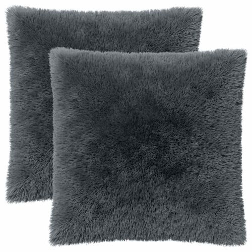 Jastuk s jastukom HEERLEN 2 kom. Antracit PV flis - Antracit 65 x 65 cm 2 Cijena