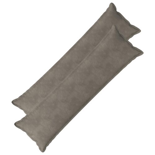 Jastuk s jastukom HOUTEN 2 kom. Svjetlosiva Baršun - Svjetlosiva 40 x 145 cm 2 Cijena