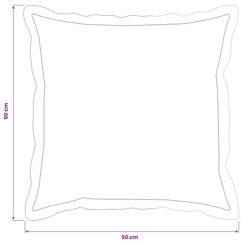 Jastuk s jastukom HOUTEN 2 kom. Crna Baršun - Crna 50 x 50 cm 2 Cijena