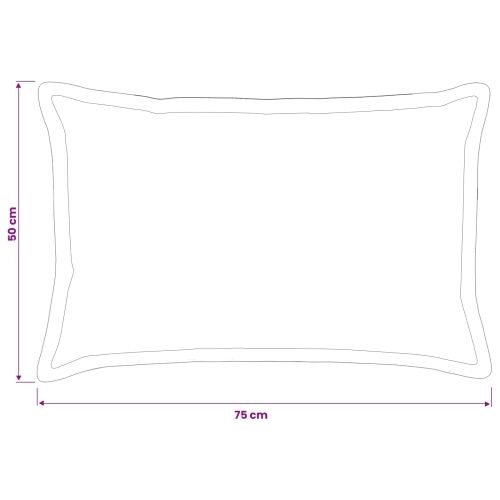 Jastuk s jastukom HOUTEN 2 kom. Svjetlosiva Baršun - Svjetlosiva 50 x 75 cm 2 Cijena