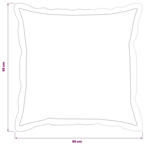 Jastuk s jastukom HOUTEN 2 kom. Svjetlosiva Baršun - Svjetlosiva 65 x 65 cm 2 Cijena