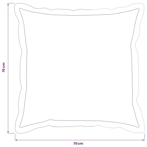 Jastuk s jastukom HOUTEN 2 kom. Ružičasta Baršun - Ružičasta 70 x 70 cm 2 Cijena