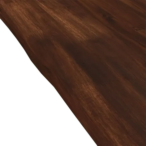Pravokutni stolni vrh 70 x 50 x 3,2 cm Pravokutni - Tamno smeđa 70 x 50 x 3,2 cm Živi rub 1 strana Cijena