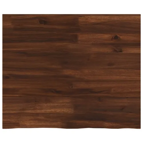 Pravokutni stolni vrh 70 x 50 x 3,2 cm Pravokutni - Tamno smeđa 70 x 50 x 3,2 cm Živi rub 1 strana Cijena