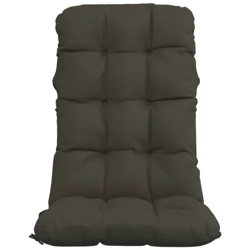 Jastučići za stolice s visokim naslonom - 6 komada VIANEN - Antracit 120 x 50 x 8 cm 6 Cijena