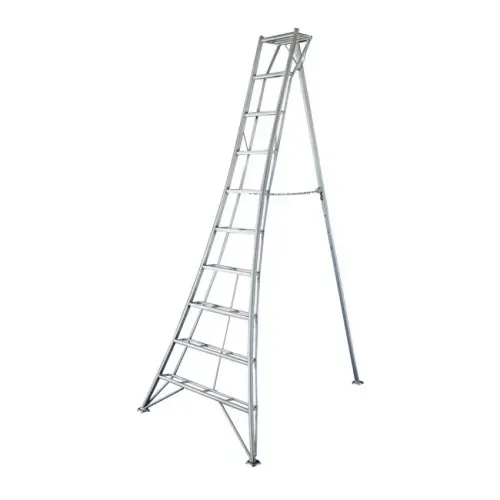 Niwaki - Aluminijske vrtne ljestve s 3 kraka | 231x148x303 | Srebrna - JAPANSKA KVALITETA  Cijena
