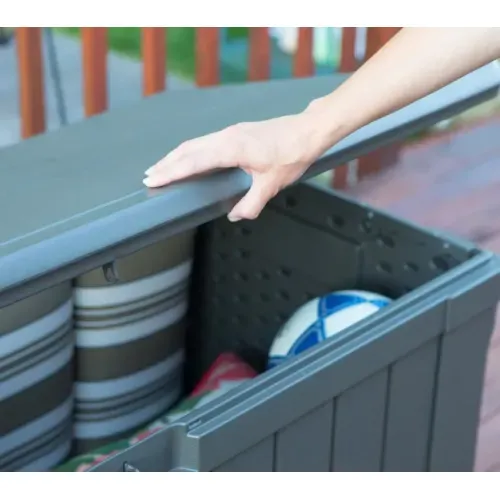 Lifetime - Plastična kutija za vrtne jastuke | 440 L | Smeđa - BRANDED IN THE USA Cijena