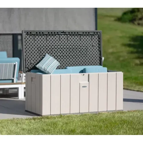 Lifetime - Plastična kutija za vrtne jastuke | 570 L | Svijetlosiva - BRANDED IN THE USA Cijena