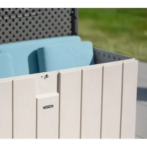 Lifetime - Plastična kutija za vrtne jastuke | 570 L | Svijetlosiva - BRANDED IN THE USA Cijena