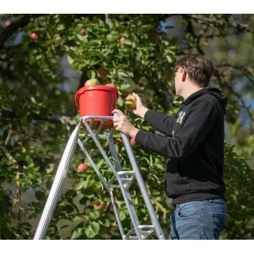 Niwaki - Aluminijske vrtne ljestve s 3 kraka | 360 cm | Srebrna - JAPANSKA KVALITETA  Cijena