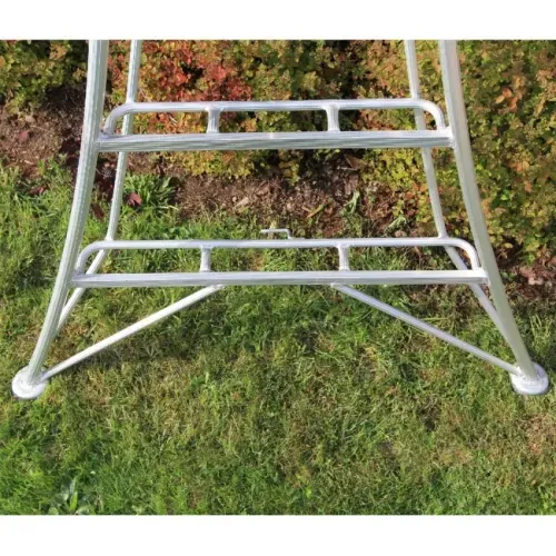 Niwaki - Aluminijske vrtne ljestve s 3 kraka | 360 cm | Srebrna - JAPANSKA KVALITETA  Cijena