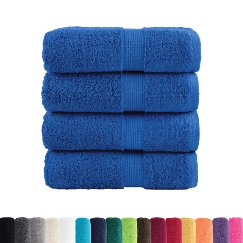Premium ručnici za pranje SOLUND 4 kom. plave 30x30 cm 600 g/m² - Plava 30 x 30 cm 4 Cijena