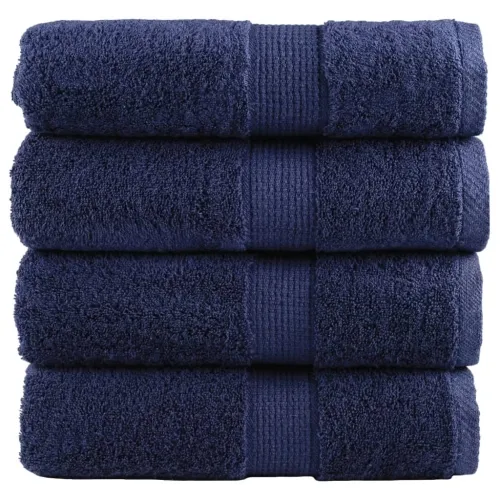 Premium ručnici za pranje SOLUND 4 kom. tamnoplave 30x30 cm 600 g/m² - Modra 30 x 30 cm 4 Cijena