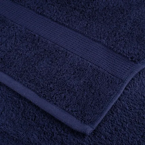 Premium ručnici za goste SOLUND 10 kom. tamnoplave boje 30x50 cm 600 g/m² - Modra 30 x 50 cm 10 Cijena