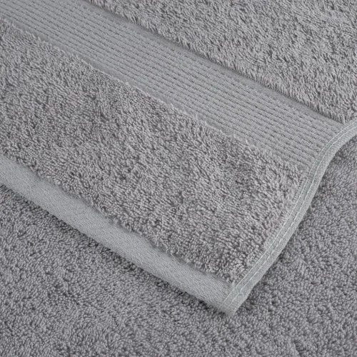 Ručnici za saunu SOLUND 4 kom sivi 80 x 200 cm 600 gsm - Siva 80 x 200 cm 4 Cijena