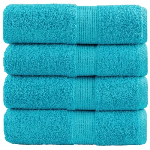 Premium ručnici za pranje SOLUND 4 kom. tirkizne 30x30 cm 600 g/m² - Tirkizna 30 x 30 cm 4 Cijena