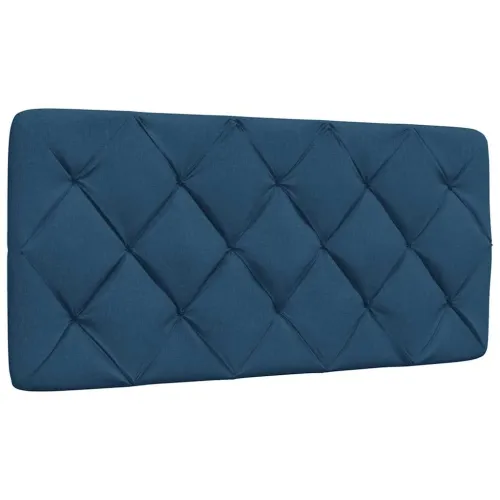 Okvir kreveta s LED-om bez madraca Plava 100x200 cm tkanina - Plava 100 x 200 cm Cijena