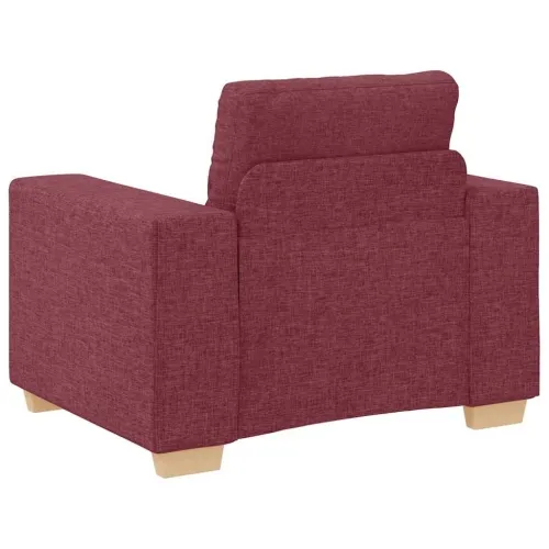 Sofa fotelja vino crvena 100x78x80 cm tkanina - boja crnog vina 100 cm Cijena