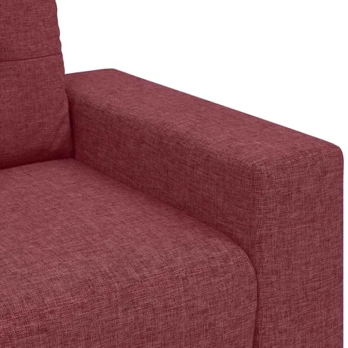 Sofa fotelja vino crvena 100x78x80 cm tkanina - boja crnog vina 100 cm Cijena
