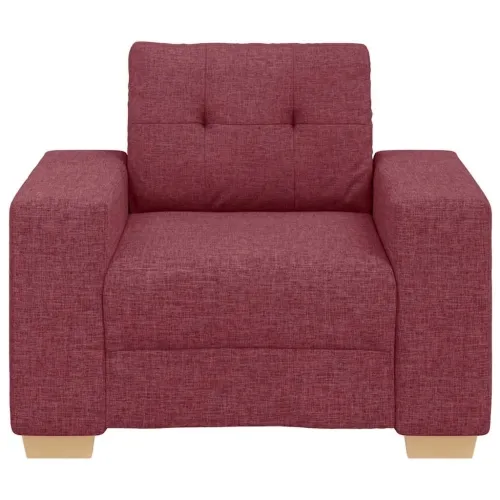 Sofa fotelja vino crvena 100x78x80 cm tkanina - boja crnog vina 100 cm Cijena