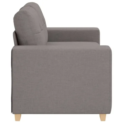 Dvosjed, sofa, taupe, 160x77x82 cm, tkanina - Sivo-smeđa 160 cm Cijena