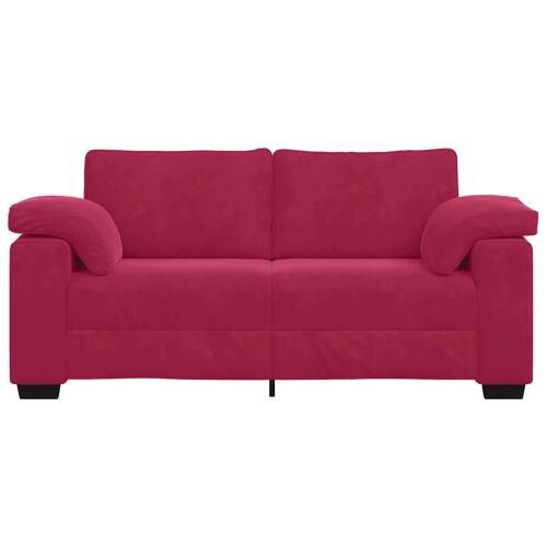 Dvosjed, sofa, vino crvena, 180x77x82 cm, baršun - boja crnog vina 180 cm Cijena