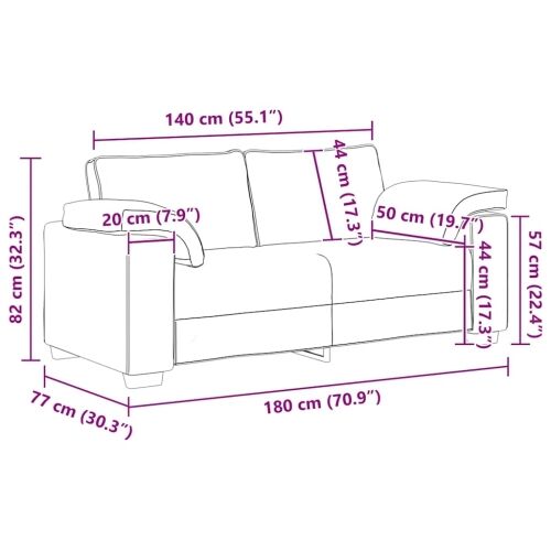 Dvosjed, sofa, vino crvena, 180x77x82 cm, baršun - boja crnog vina 180 cm Cijena