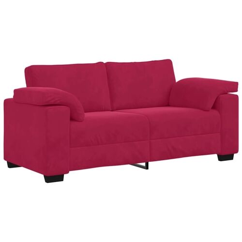 Dvosjed, sofa, vino crvena, 180x77x82 cm, baršun - boja crnog vina 180 cm Cijena
